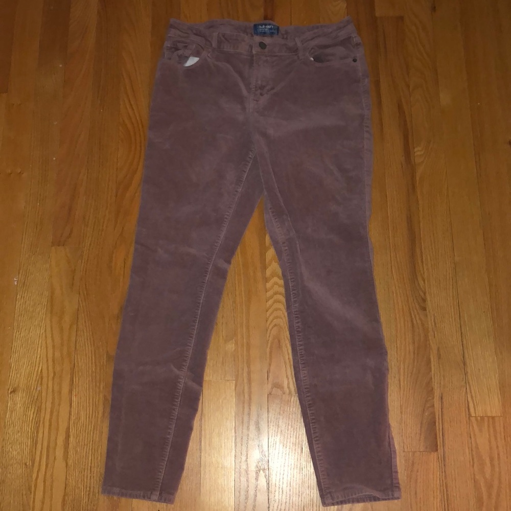 mauve corduroy jeans